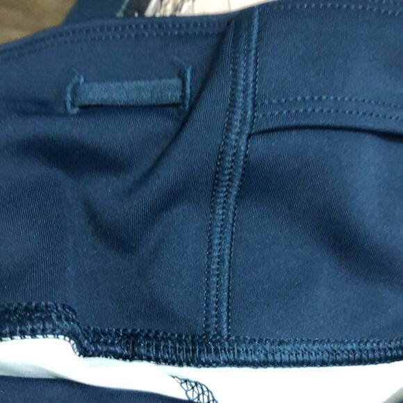 Athleta Oasis Contender 7/8 leggings Lagoon Tropical Large - Picture 8 of 11